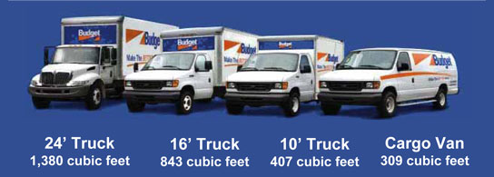 Reserve your rental truck with Budget Truck Rental at Truck Body East while your truck is being worked on.